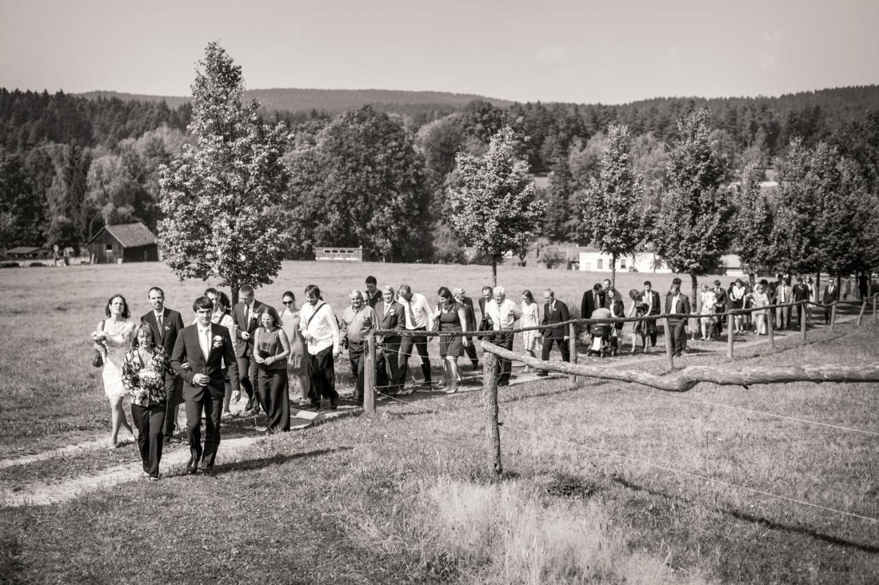 Penzion Na Stodolci Chřibská Exterior foto